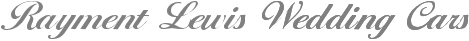 Wedding Car Hire - Rayment Lewis